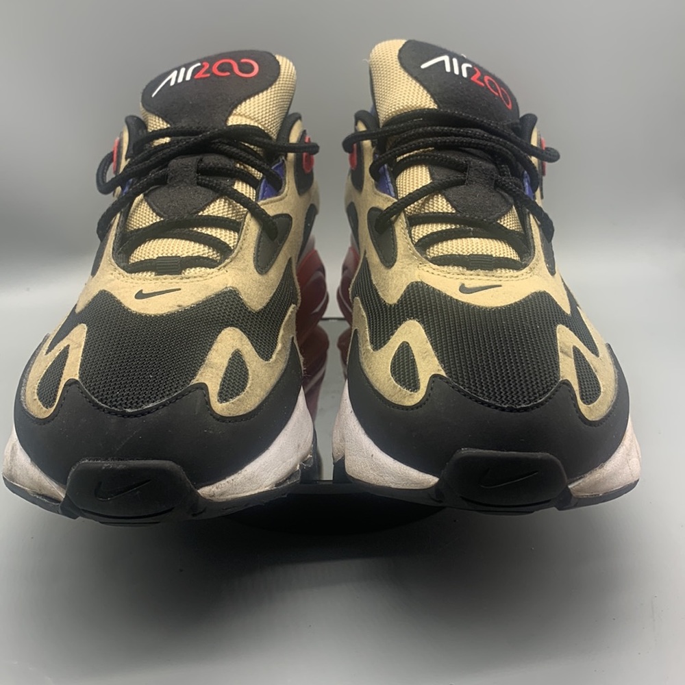 Nike Men 8 AIR MAX 200 'TEAM GOLD' SIZE 10.5 - Picture 5 of 6